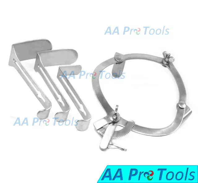 AA Pro: O'Sullivan-Oconnor Abdominal Retractor With 3 Interchangeable Blades