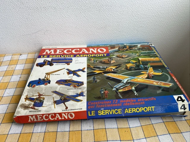 ANCIENNE BOITE MECCANO N°4 Le Service Aeroport Avec Notice EUR 20,72 - FR