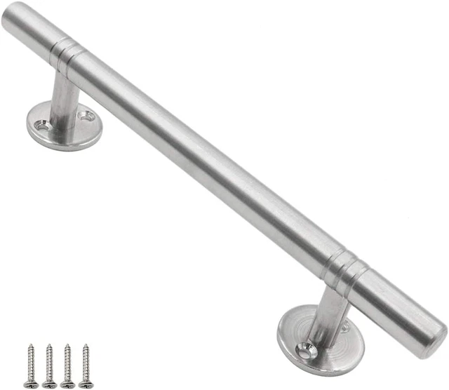 Rannb Sliding Barn Door Handle Stainless Steel Heavy Duty Solid Pull Handle - 5"
