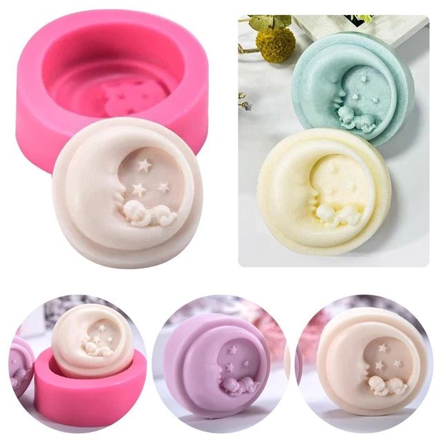 gâteau Fournitures de savons Moule de bonbon de pudding Moule de savon silicone