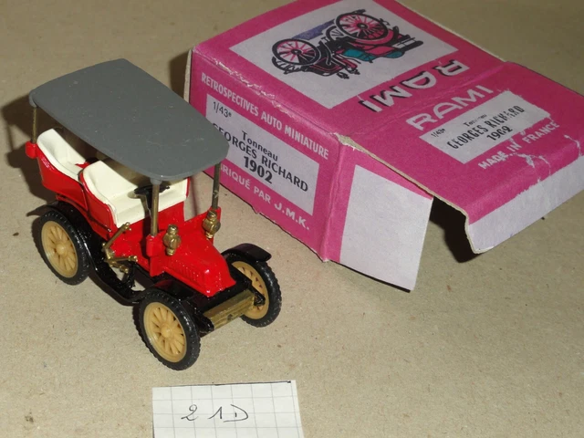 RARE RAMI JMK Motobloc Tonneau 1902 COMPLÈTE EUR 240,00