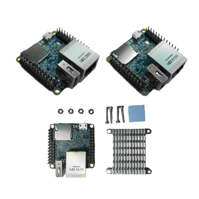 for NanoPi NEO v1.4 Development Board with Heatsink Boost Performances Reliable