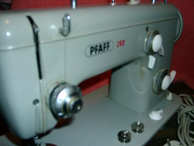 PFAFF 260 vom Mechaniker  ServicJAN. 24.Starke Maschine näht Segel Planen Leder