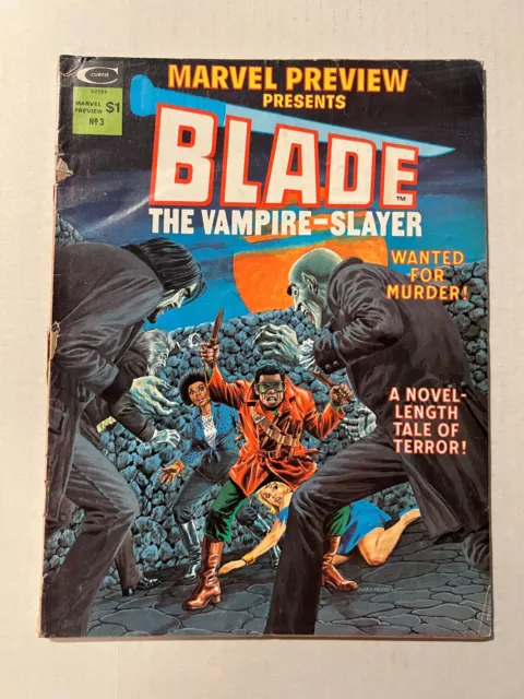 Marvel Preview #3 1St App Of Afari Dai Thomas Blade The Vampire Hunter Feature