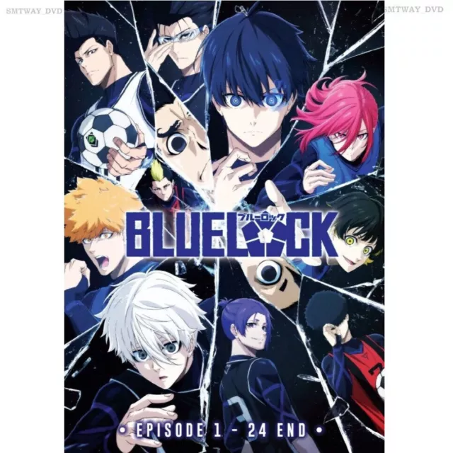 DVD BLUELOCK 藍色監獄 VOL.1-24 END English Dubbed All Region +