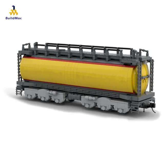 GTEL: Gas Turbine-electric Locomotive Train Model 1259 Pieces for Collection