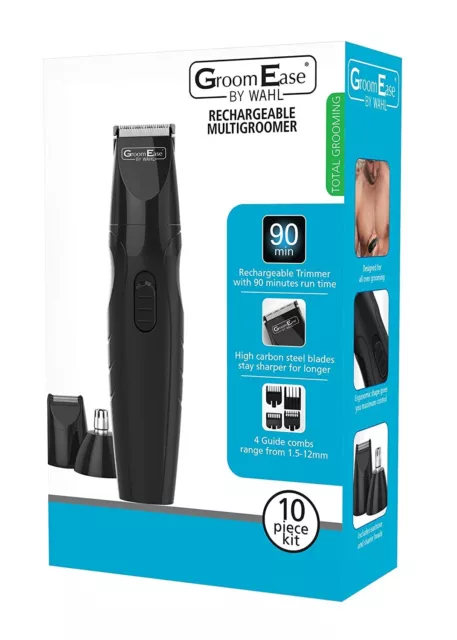 Wahl 9685-417 Novio Comodidad Multi Peluquero Recargable Todo en Uno Cuidado Kit