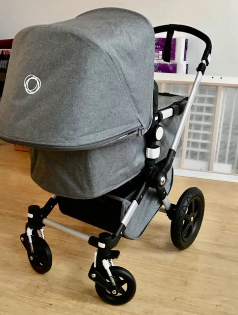 Bugaboo Cameleon 3 Plus seat and bassinet pram with rain cover