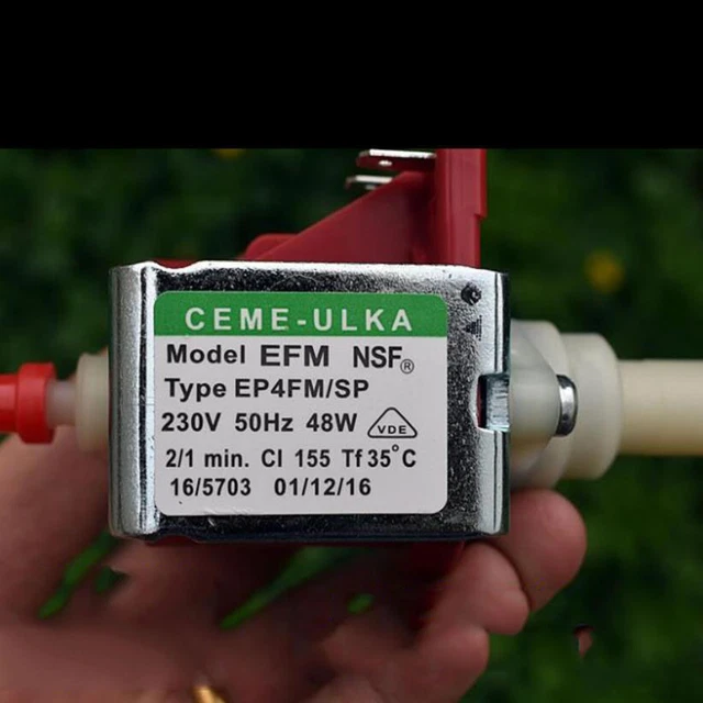 Easyricambi Elettropompa ULKA EP7 48W Pompa Acqua per Macchine da caffè