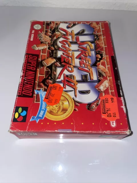 Super Street Fighter II SNES ❗️NUR OVP und Anleitung❗️Kein Spiel