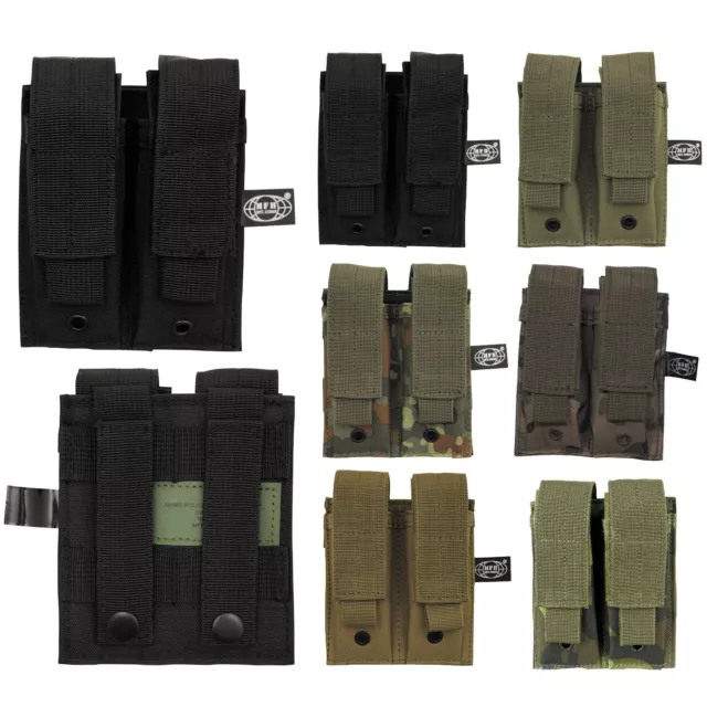 Doppel-MAGAZINTASCHE MOLLE Magazin Tasche Modular System US Army camouflage