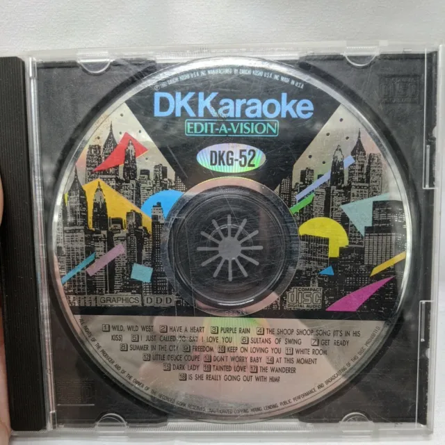 DK Karaoke Edit A Vision DKG 52 CD + G