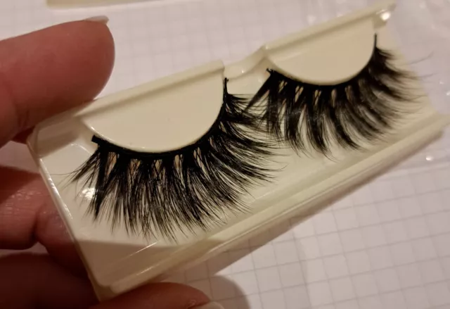 xl Wimpern lashes lange Wimpernverlängerung schwarze unechte volumen Party *4*