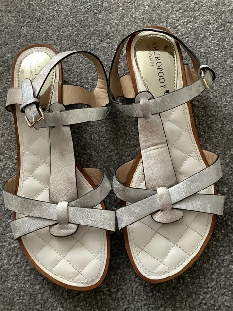 SHUROPODY FOOT HEALTH Wedge Heel Sandals Size UK 6 2.50 PicClick UK
