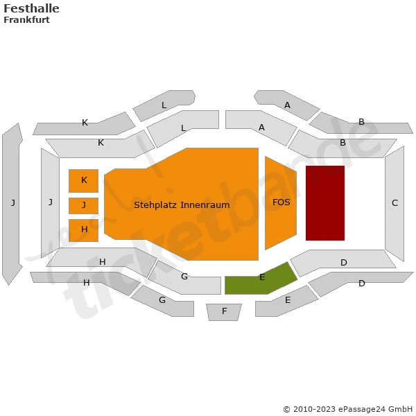 Peter Gabriel Frankfurt Tickets 13.06.23 Traumplätze Reihe 2 an der Bühne