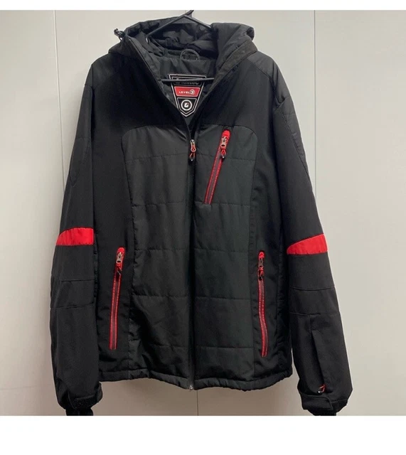 KILLTEC LEVEL 3 SKI JACKET Gore Tex w Hood Men s L Orange Cream NEAR MINT 89.99 PicClick CA
