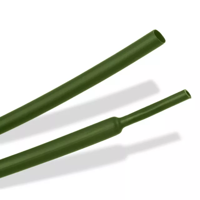 Low Shrink Temp 1.6mm Hair Rig Tubing Weedy Green - 1 metre