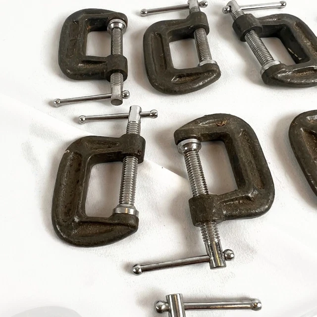 Adjustable Clamps 1”  USA Lot of 15 3