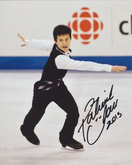 Patrick Chan Signed Figure Skating 8X10 Photo 2