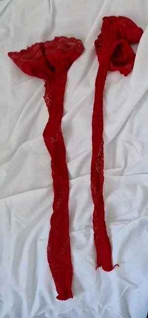 Vine Black Fishnet Silky Hold-Up Stockings