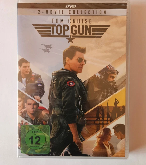 TOM GRUISE Top Gun + Top Gun Maverick 2Movie Collection Dvd
