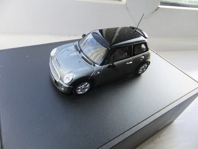 Minichamps 1/43 - BMW Mini Cooper Bleue Scotland - Très Bon État + Boîte
