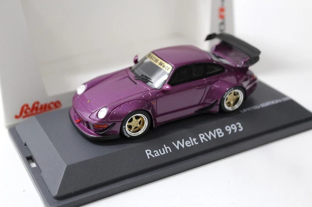 Porsche 911 (993) Targa Violette 1/18 UT Models - Miniature Occasion Sans Boîte