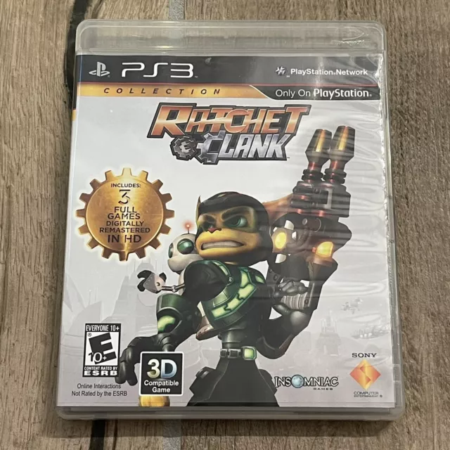 Ratchet & Clank Collection (Sony PlayStation 3 PS3, 2012) Tested & Working!!!