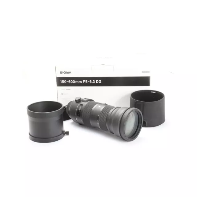 Canon Sigma Dg 5,0 -6, 3/150-600 HSM OS S SPORTS + Top (248895)