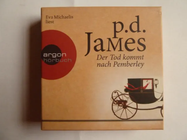 8 CDs neu, Der Tod kommt nach Pemberley von P. D. James, Thriller, Hörbuch