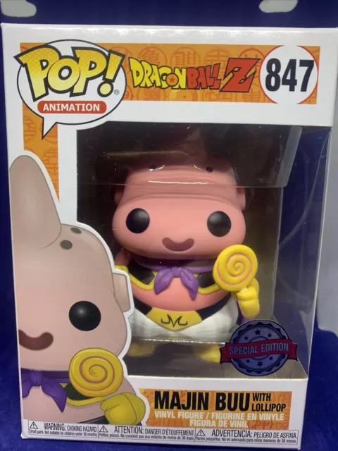 Boneco Majin Boo Fazendo Barras Dragon Ball Z 10cm Novo - Hype Loja™