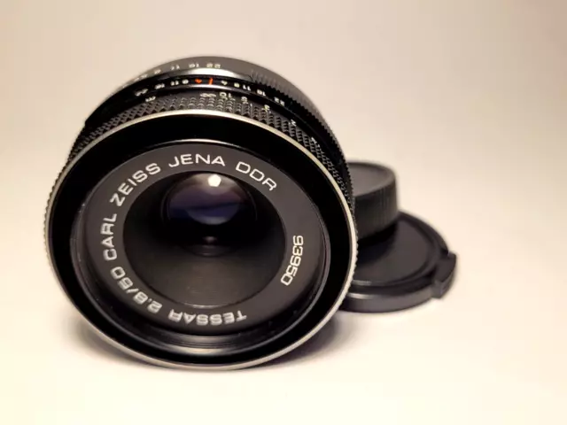 SERVICED M42 Carl Zeiss Jena Tessar 2.8/50 TOP CONDITION LENS