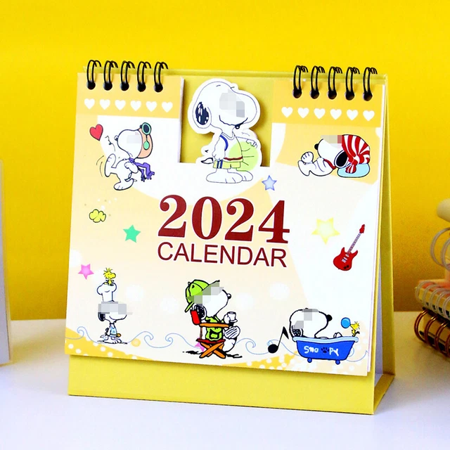 SNOOPY 2024 WFH desktop calendar diary Christmas gift charm £8.55