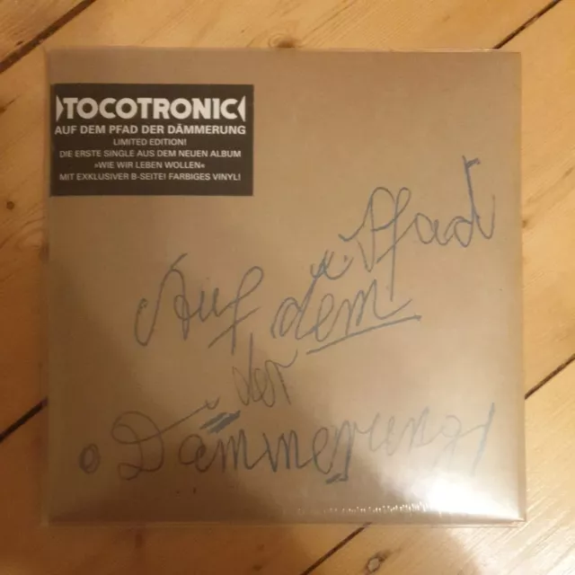 TOCOTRONIC Auf Dem Pfad Der Dämmerung 7" Vinyl Limited 2013