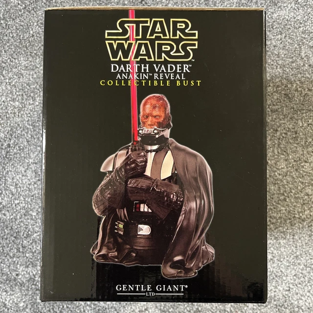Star Wars Gentle Giant DARTH VADER ANAKIN REVEAL Collectable Bust #4037/5000 2