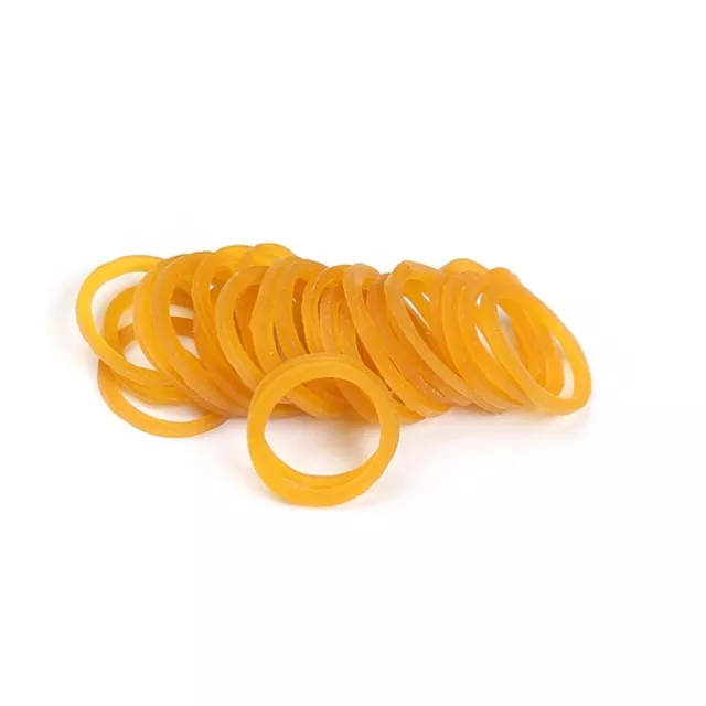 100G Rubber Bands Stretchable Transparent Round Bundled Ring Bands