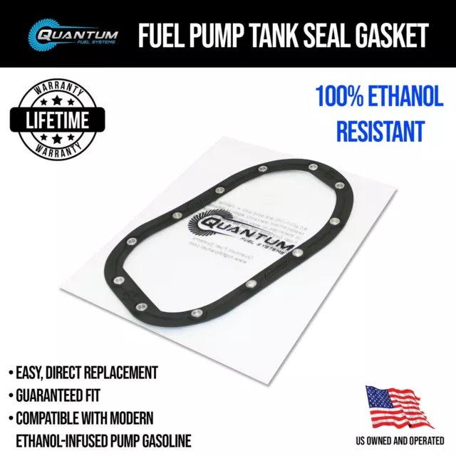 QFS Fuel Pump Tank Seal for 04-17 Harley-Davidson Dyna Glide Street Bob 75248-04