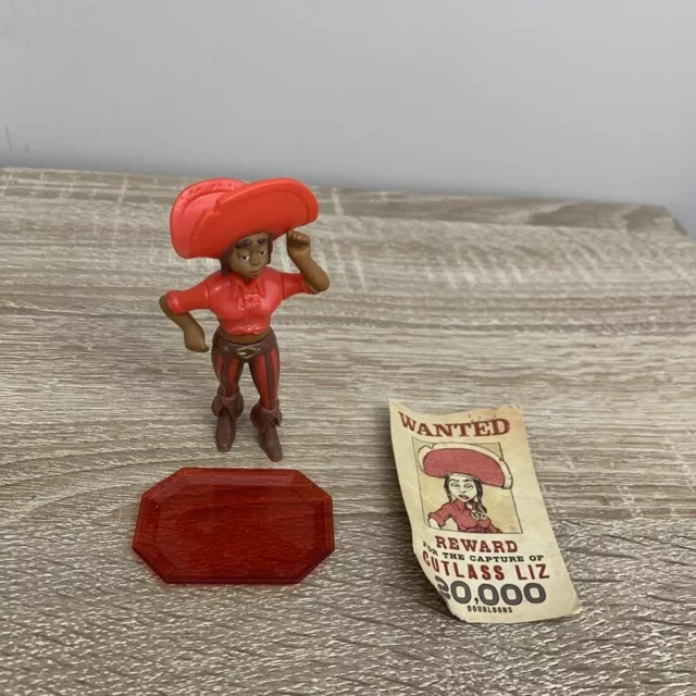 Mcdonalds The Pirates in an Adventure with Scientists Cutlass Liz Toy Figure