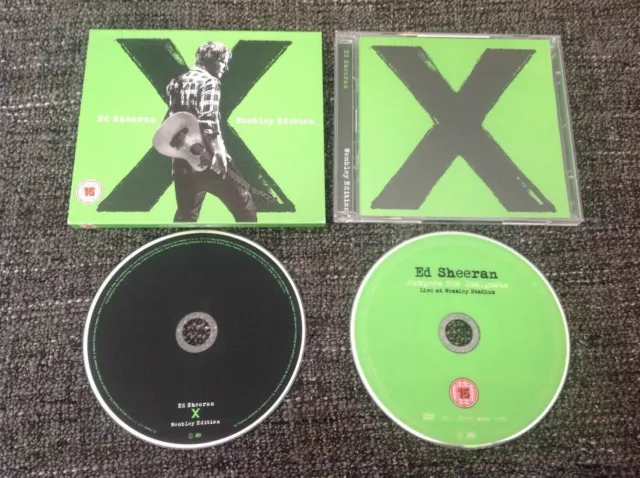 Ed Sheeran - X Wembley Edition CD + DVD Album Rock, Akustik, Pop mit Schuber