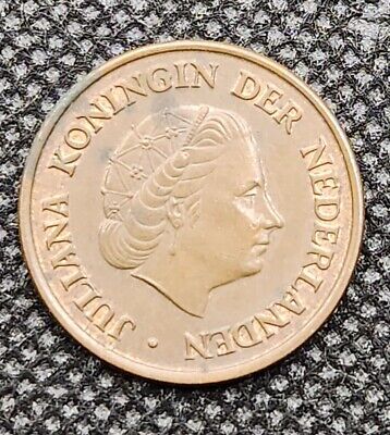 🪙1966 Netherlands 5 Cent Five Cent Coin JULIANA KONINGIN DER Nederland🪙