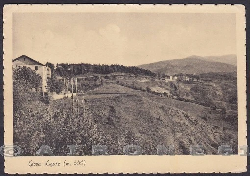 SAVONA PONTINVREA 08 GIOVO LIGURE Cartolina viaggiata 1950 EUR 5,00