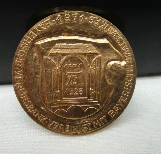 Kupfer Medaille „Alt Nürnberg – Albrecht Dürer“ Bayrische Vereinsbank - 1971