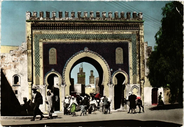 CPM AK MAROC FES-Porte de Boujeloud (343100)
