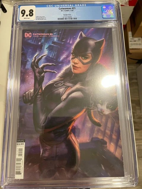Catwoman #21 Cgc 9.8 Ian Macdonald Variant