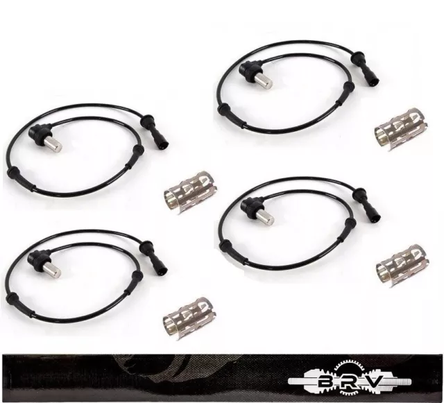 4x Capteur ABS Avant Arrière Gauche Droite Audi 80 S2 B3 B4 893927807C+