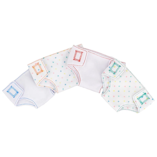 4 Pcs Doll Adjustable Underwear Clothes Baby Outfits for Boys Reborn Dolls