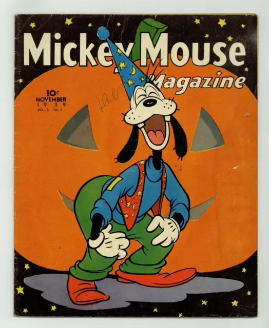 MICKEY MOUSE MAGAZINE Vol. 5 #2 FR/GD 1.5 1939 £229.04 - PicClick UK