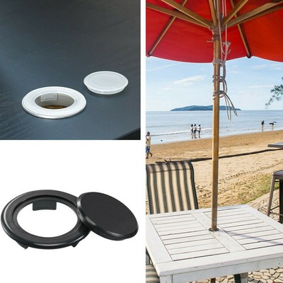 Ensemble de bague et capuchon de table de terrasse pour trou de parasol Do4u 