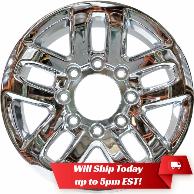 NEW SET OF 4 18" Chrome Wheels Rims for 20112024 Chevrolet Silverado