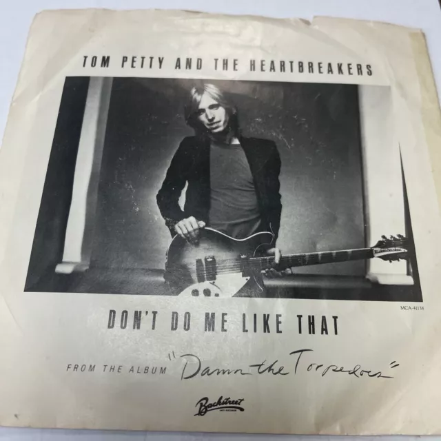Tom Petty & The Heartbreakers Don’t Do Me Like That 7” Vinyl 45 Rpm Like New Rar